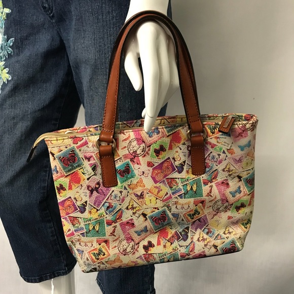 fossil butterfly purse